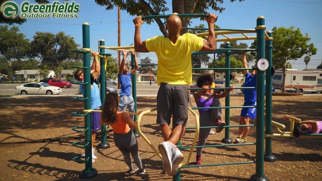 Intro screen for the demo video of the Functional Fitness Rig