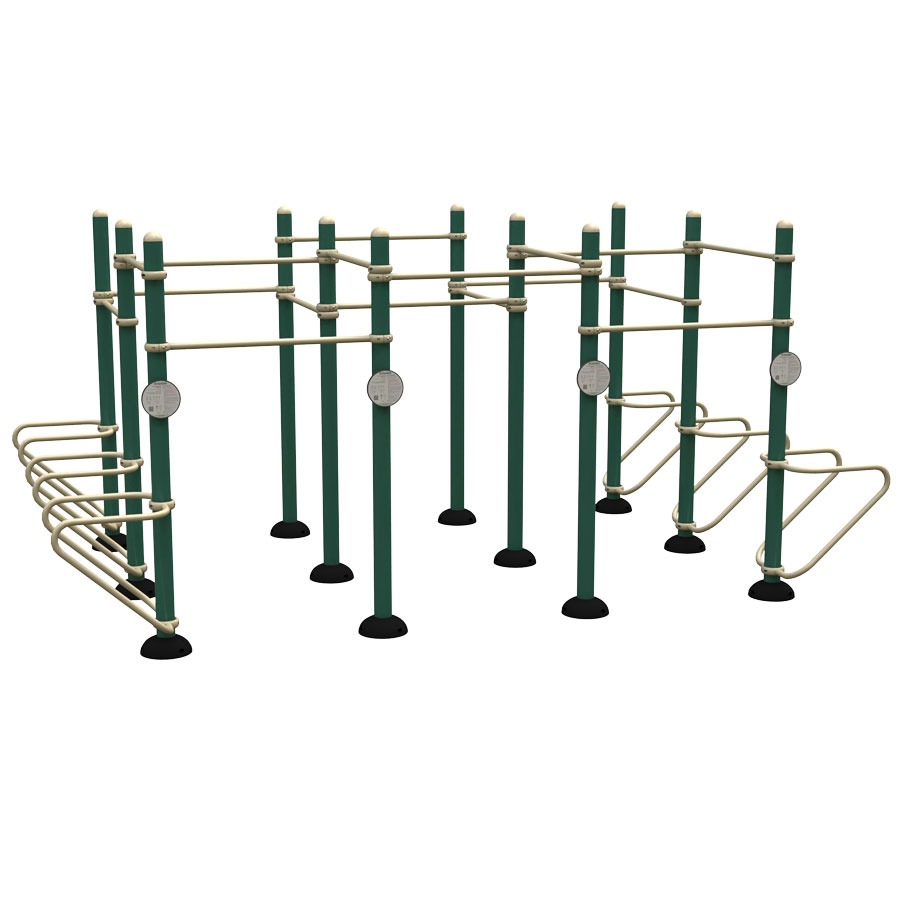 3D Rendering of 23-Person ROTC Rig