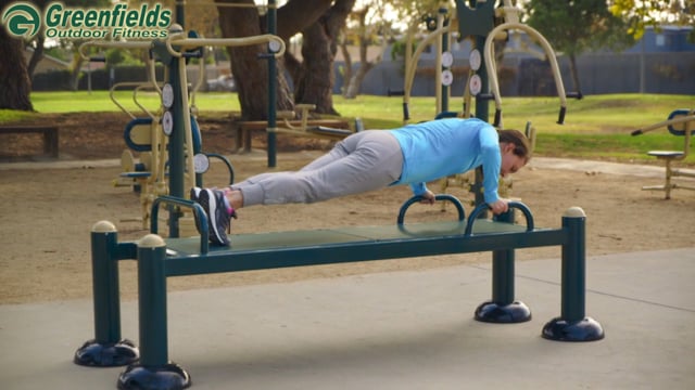 Intro Screen for the demo video of the Exercise Bench