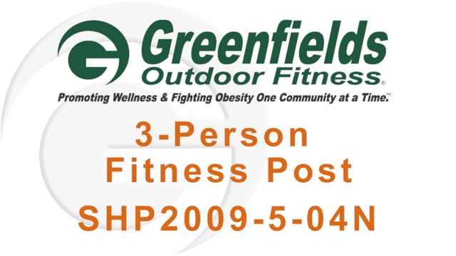 Intro Screen for demo video of the 3-Person Fitness Post
