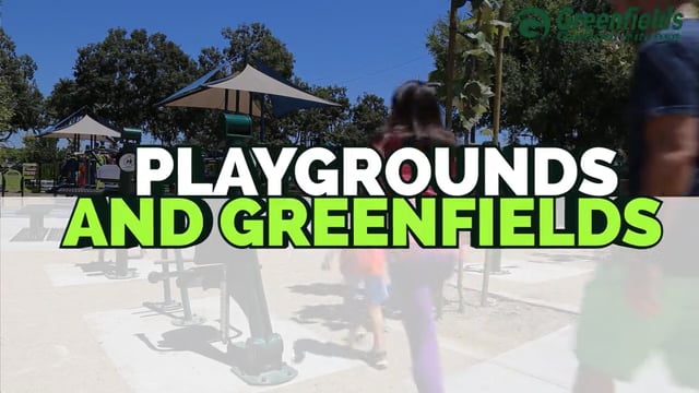 Intro screen for Playground and Greenfields