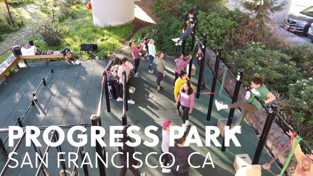 Intro Screen for a video highlighting Progress Park in San Francisco, CA.