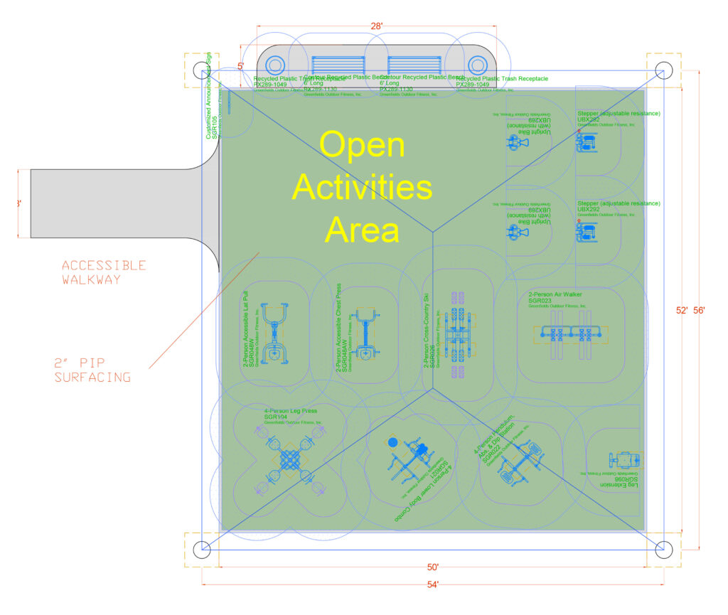 Fall Prevention Overhead View