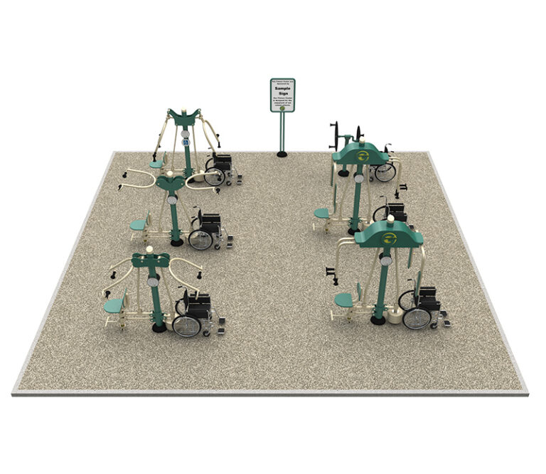 Small Wheelchair Accessible Package package render