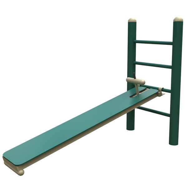 MT023 MILITARY Adjustable Sit Up Bench Render