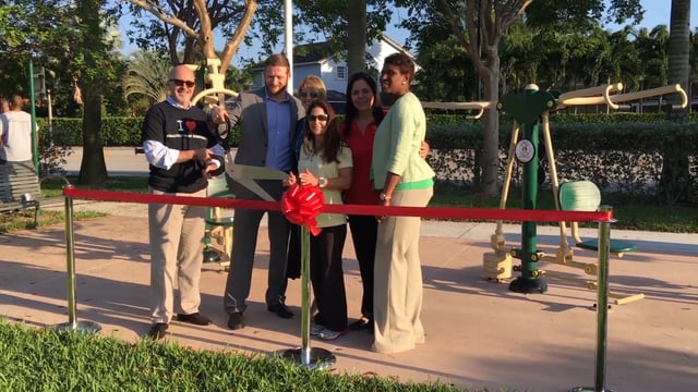 Intro screen for a video highlighting Healthy West Kendall