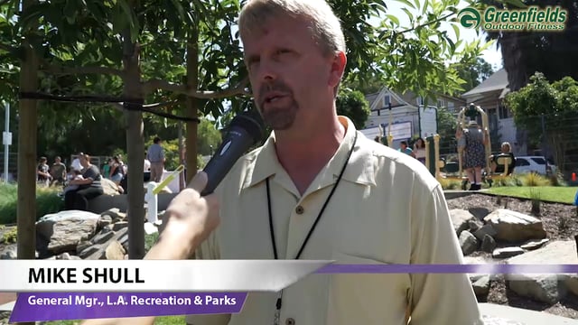 Intro screen for a video highlighting an interview with Mike Shull