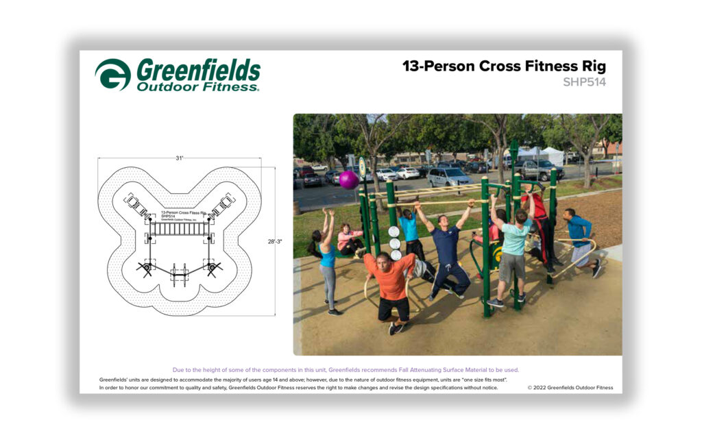 13-Person Cross Fitness Rig PDF