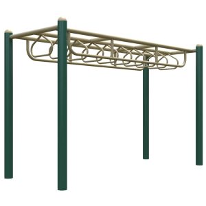 3D rendering of upper body agility station
