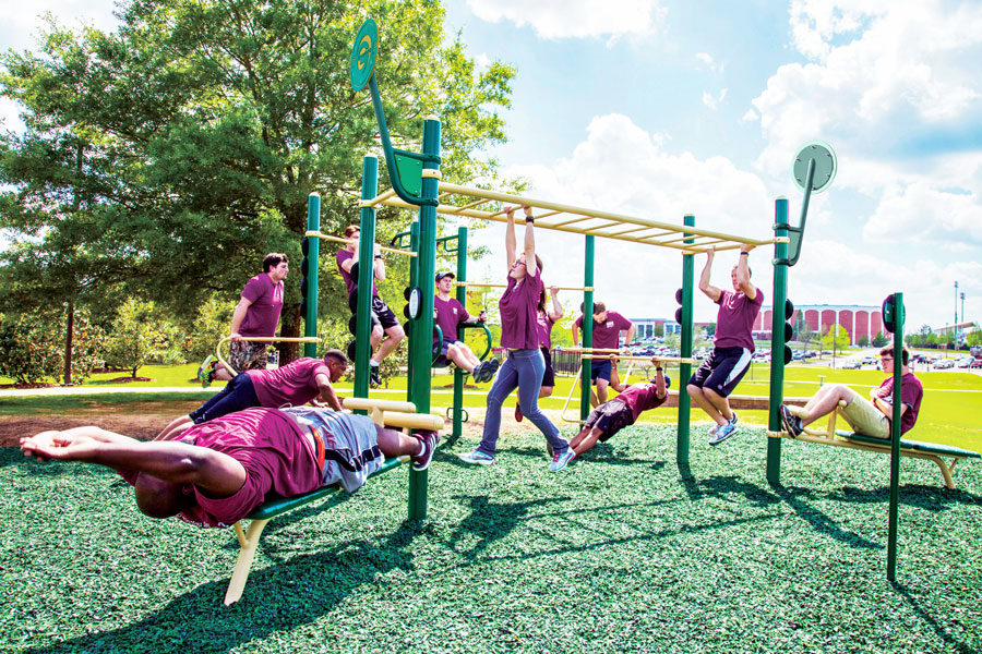 College Outdoor Fitness  Greenfields Outdoor Fitness