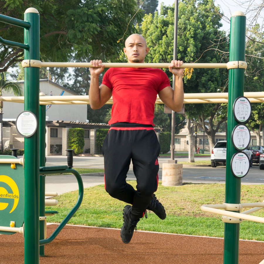 pull-up 12-Person Challenge Fitness Rig