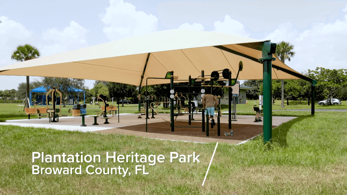 Plantation Heritage Park Broward County, FL Greenfields Outdoor Fitness