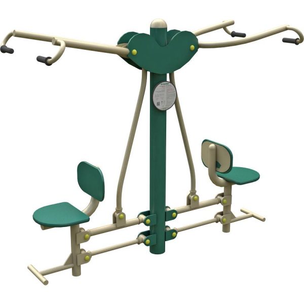 2-Person Lat Pull - Greenfields Outdoor Fitness