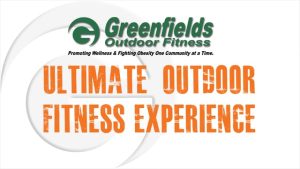 Intro screen for a demo video of the Ultimate Outdoor Fitness Experience